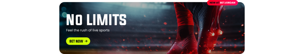 No limits betting banner